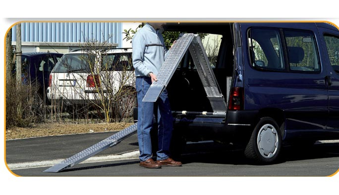 Rampes de chargement aluminium pour véhicule : Devis sur Techni