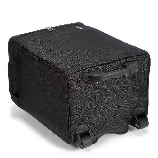 2 Sacs Transport Bouteilles Vin - 9 Compartiments - Tissu Oxford 600D (Noir)