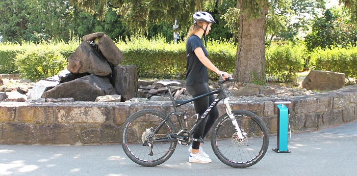 Borne de gonflage électrique pneu vélo : Devis sur Techni-Contact - Station  de gonflage électrique