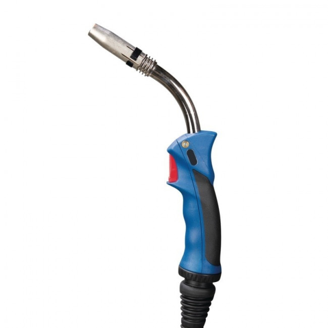 Torche De Soudage MIG/MAG MB25ak - Câble Flexible 4 M - Pour Machines à Souder - Pistolet Robuste Avec Poignée Ergonomique