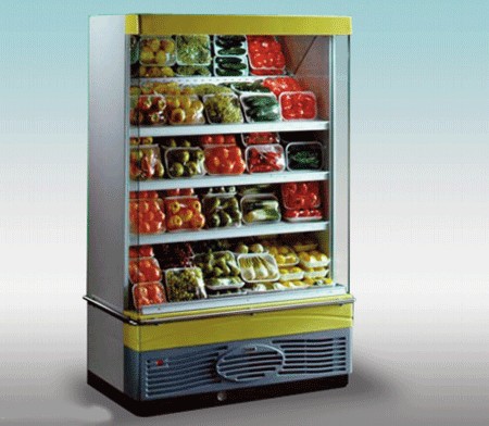 Vitrine verticale 1,3/1,9 m : Devis sur Techni-Contact - meuble réfrigéré