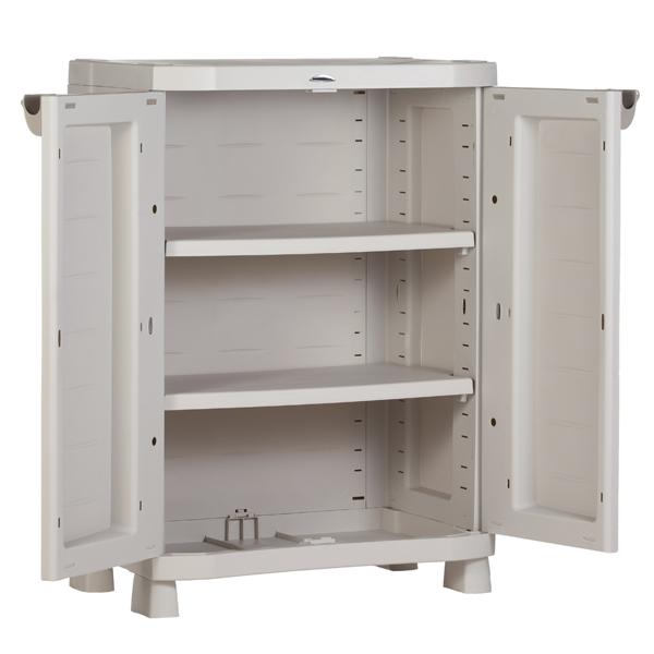 Armoire vestiaire en résine polypropylène Commandez sur Techni