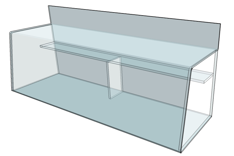 Vitrine De Collection En Plexiglas Pour Casque Moto échelle 1:2 - Protection Poussière
